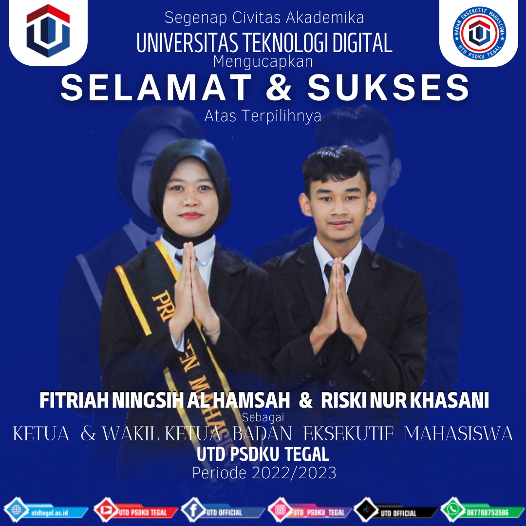 Pelantikan Badan Eksekutif Mahasiswa (BEM) Oleh Ketua Universitas Teknologi Digital PSDKU Tegal Pelantikan Badan Eksekutif Mahasiswa (BEM) Oleh Ketua Universitas Teknologi Digital PSDKU Tegal