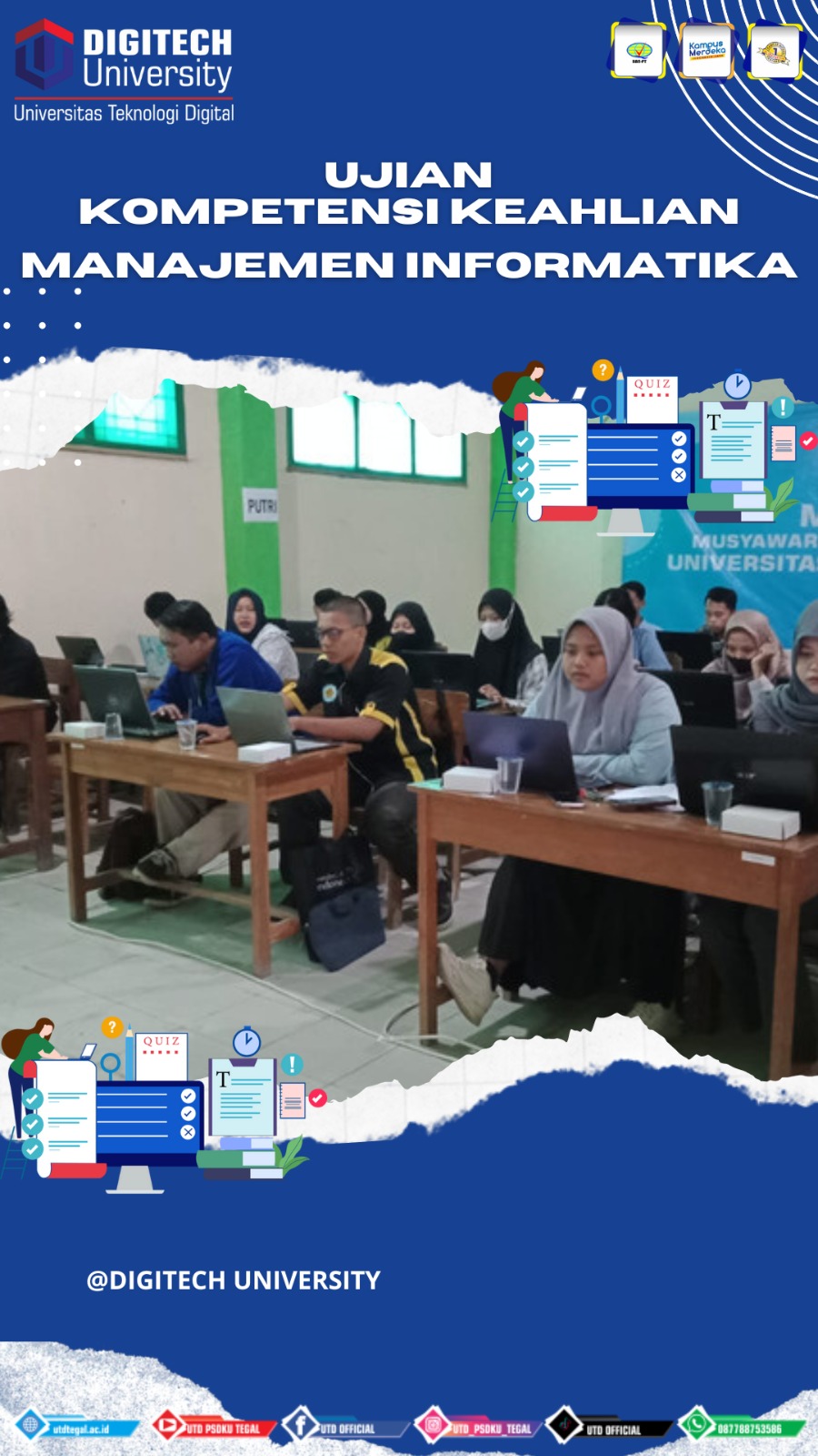 Mahasiswa UTD PSDKU TEGAL Ikuti Pelatihan dan Uji Kompetensi Microsoft Office Mahasiswa UTD PSDKU TEGAL Ikuti Pelatihan dan Uji Kompetensi Microsoft Office