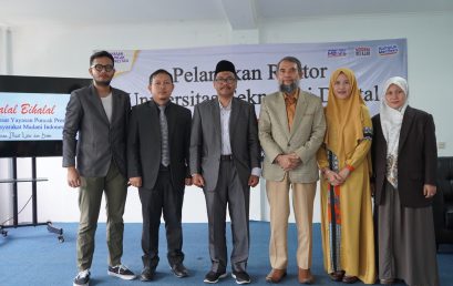UTD Gelar Halal Bi Halal dan Pelantikan  Rektor