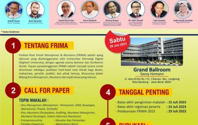 FESTIVAL RISET MANAJEMEN DAN AKUNTANSI (FRIMA)