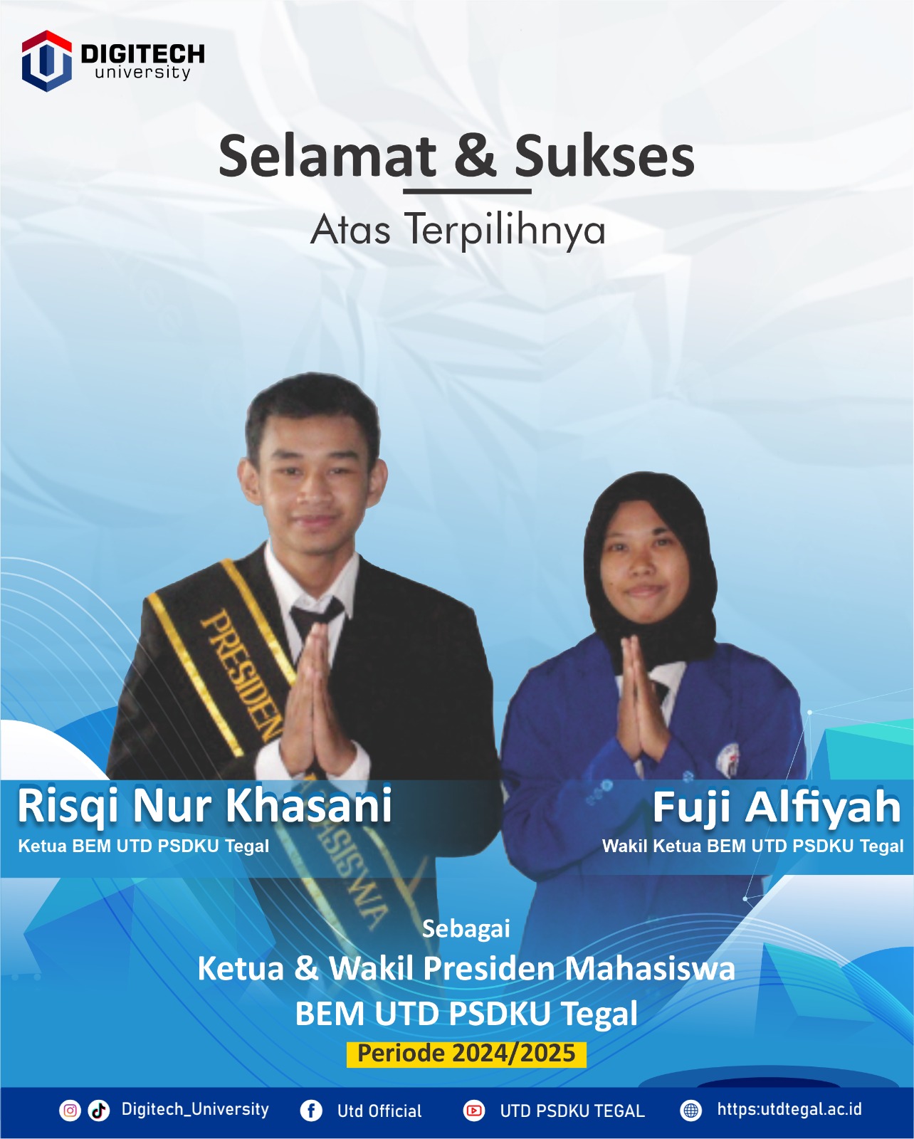 Pelantikan BEM Universitas Teknologi Digital PSDKU Tegal Teguhkan Pentingnya Integritas dalam Kepemimpinan Pelantikan BEM Universitas Teknologi Digital PSDKU Tegal Teguhkan Pentingnya Integritas dalam Kepemimpinan