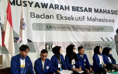Musyawarah Besar Mahasiswa (Mubema) BEM Universitas Teknologi Digital Kampus Tegal.