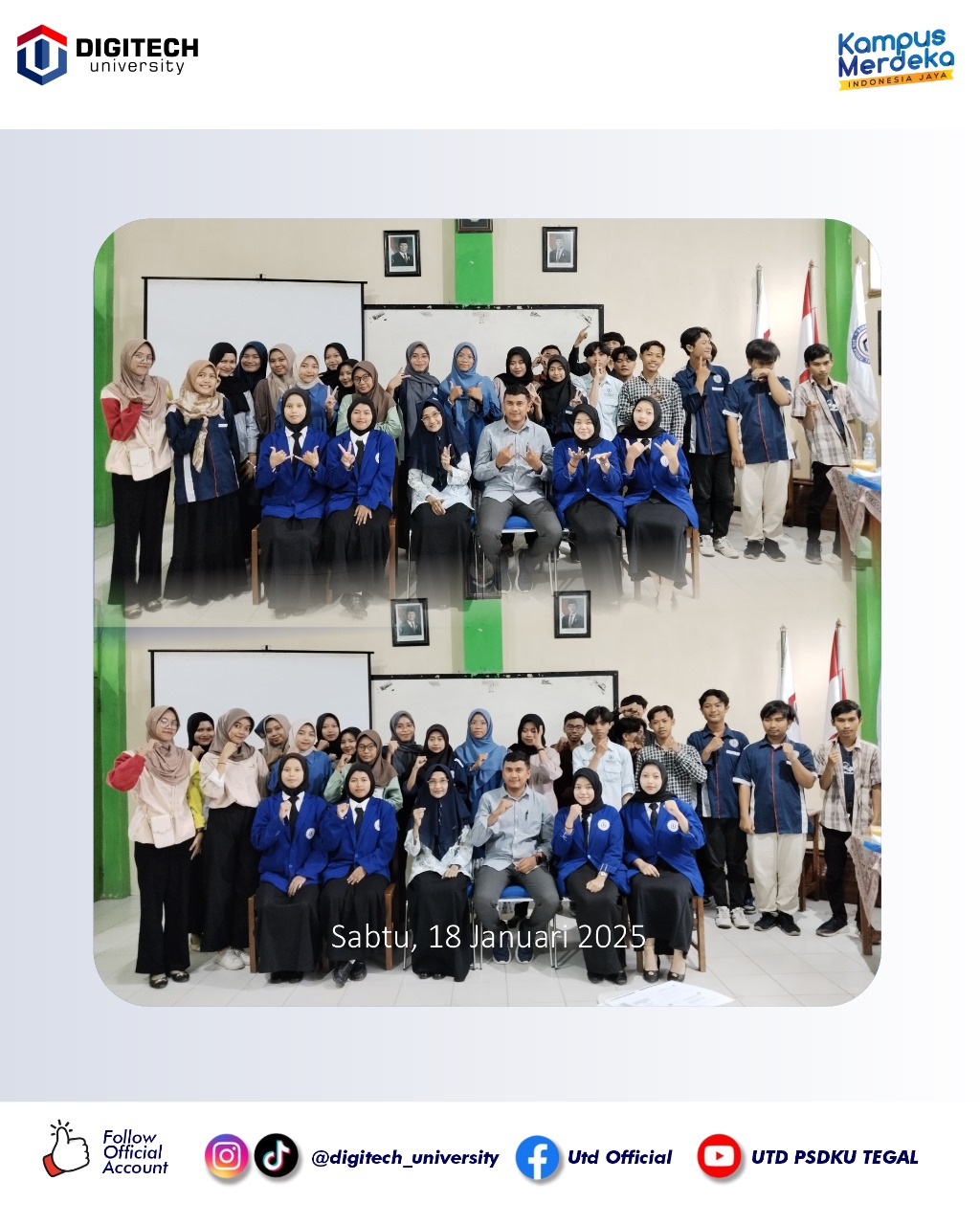 Seminar Karya Tulis Ilmiah Sebagai Ujian Laporan Praktek Kerja Lapangan di Universitas Teknologi Digital